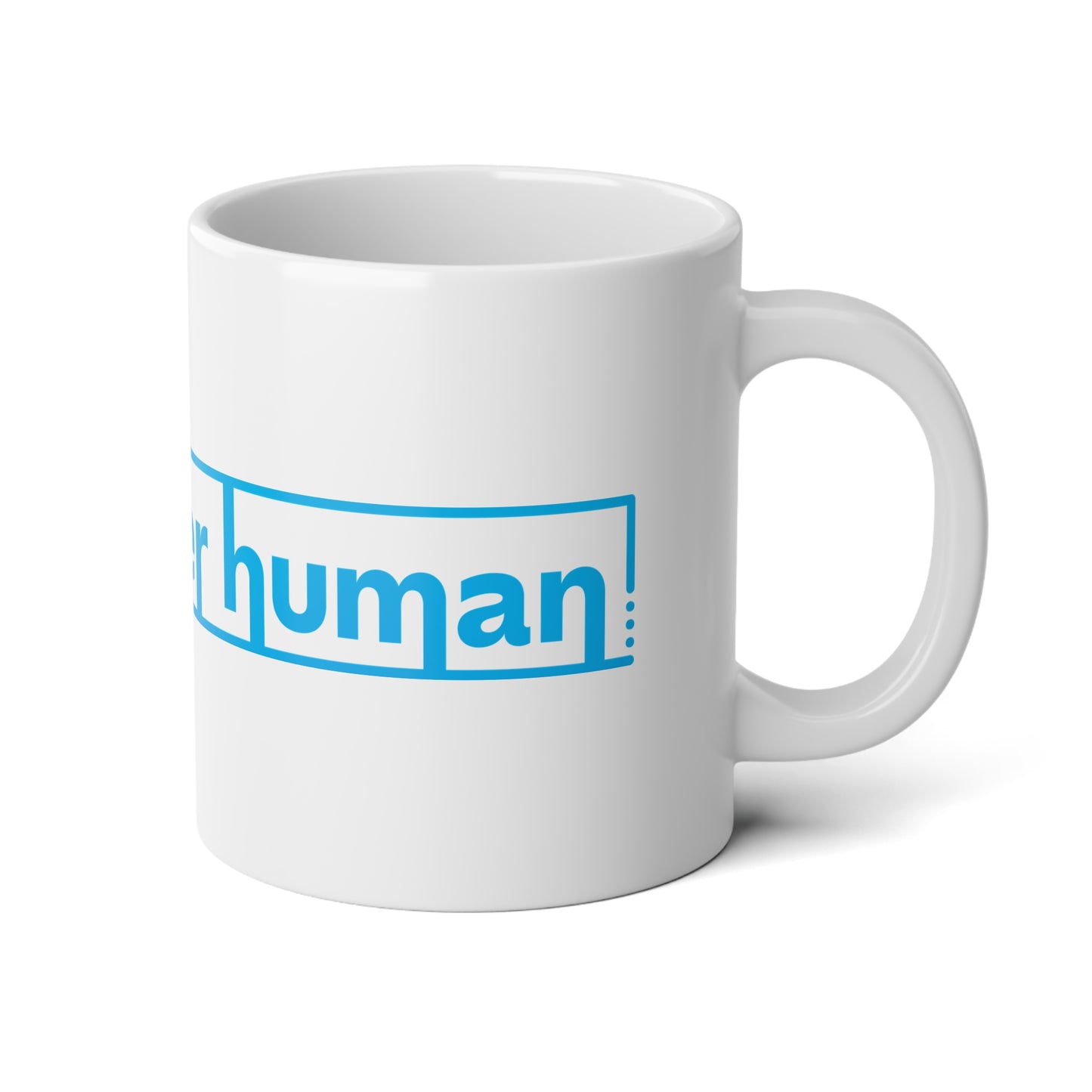 Blue Box - Be A Better Human® Jumbo Mug