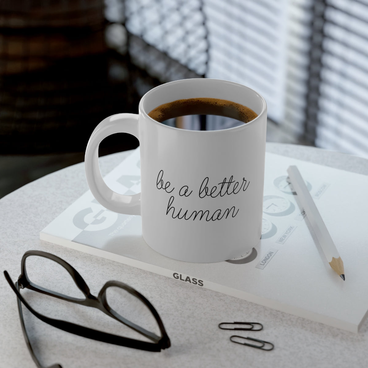 Happy Lady - Be A Better Human® Jumbo Mug