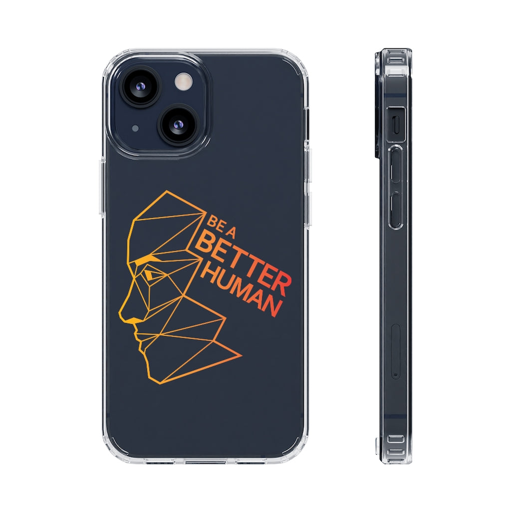 The Churchill - Be A Better Human® Clear Phone Case