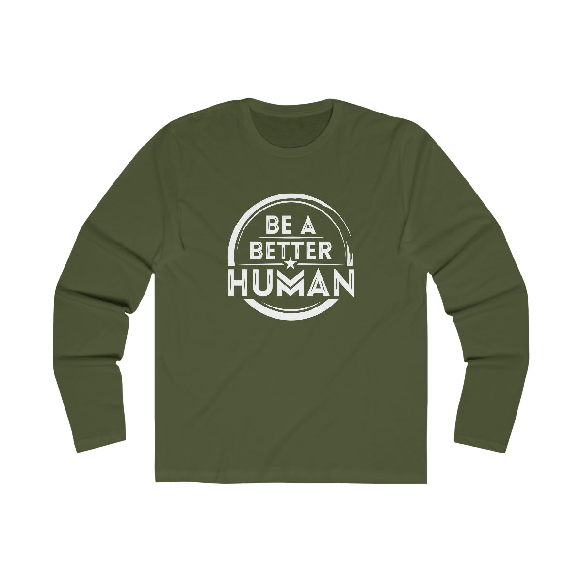 Be A Better Human® Men's Long Sleeve Crew Tee