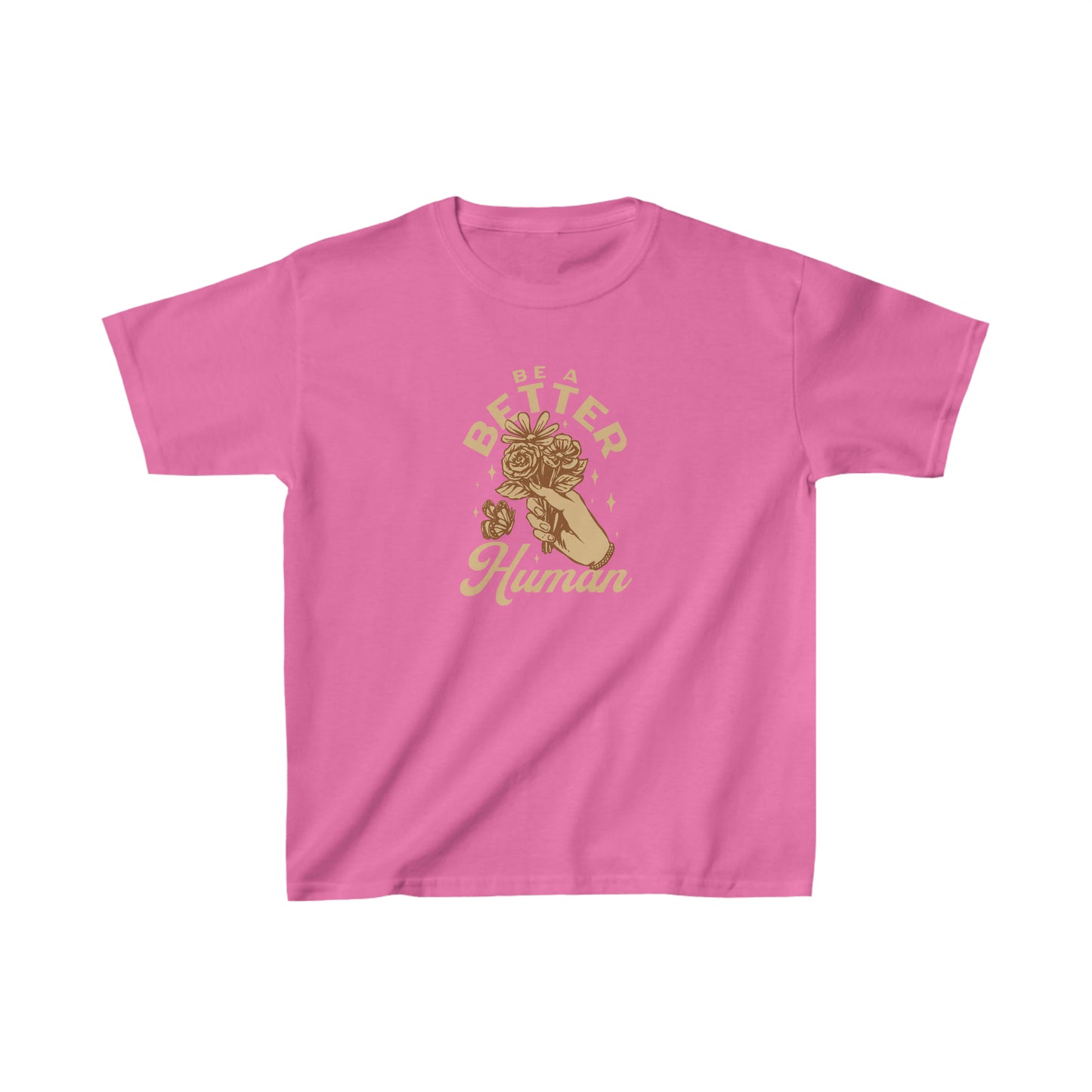 Flowers - Be A Better Human® Kids T-Shirt