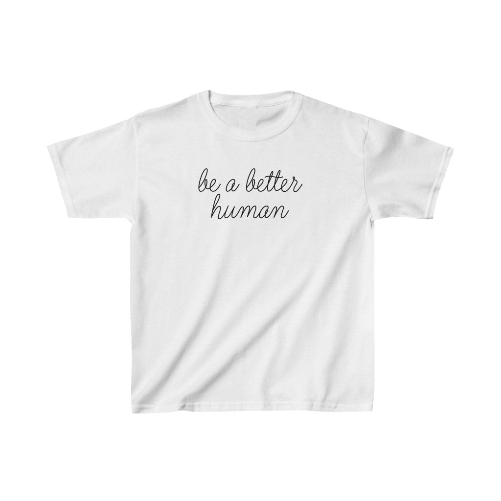 Happy Lady - Be A Better Human® Kids T-Shirt