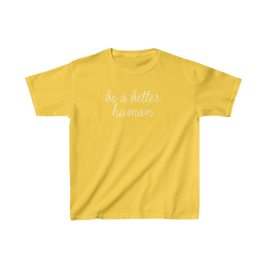 Happy Lady - Be A Better Human® Kids T-Shirt