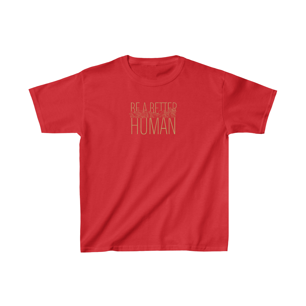 Sleek Mountain - Be A Better Human® Kids T-Shirt