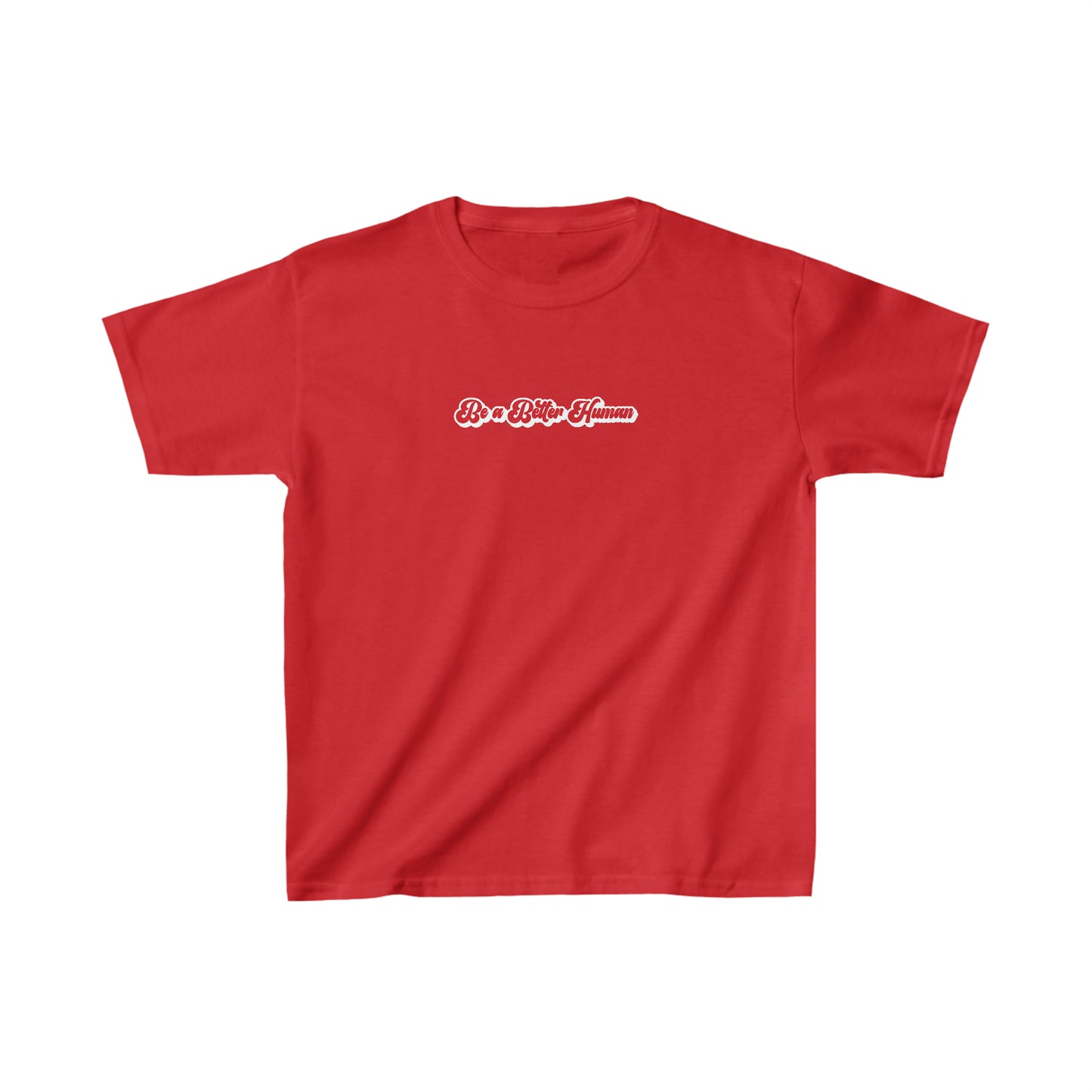 70's Text - Be A Better Human® Kids T-Shirt