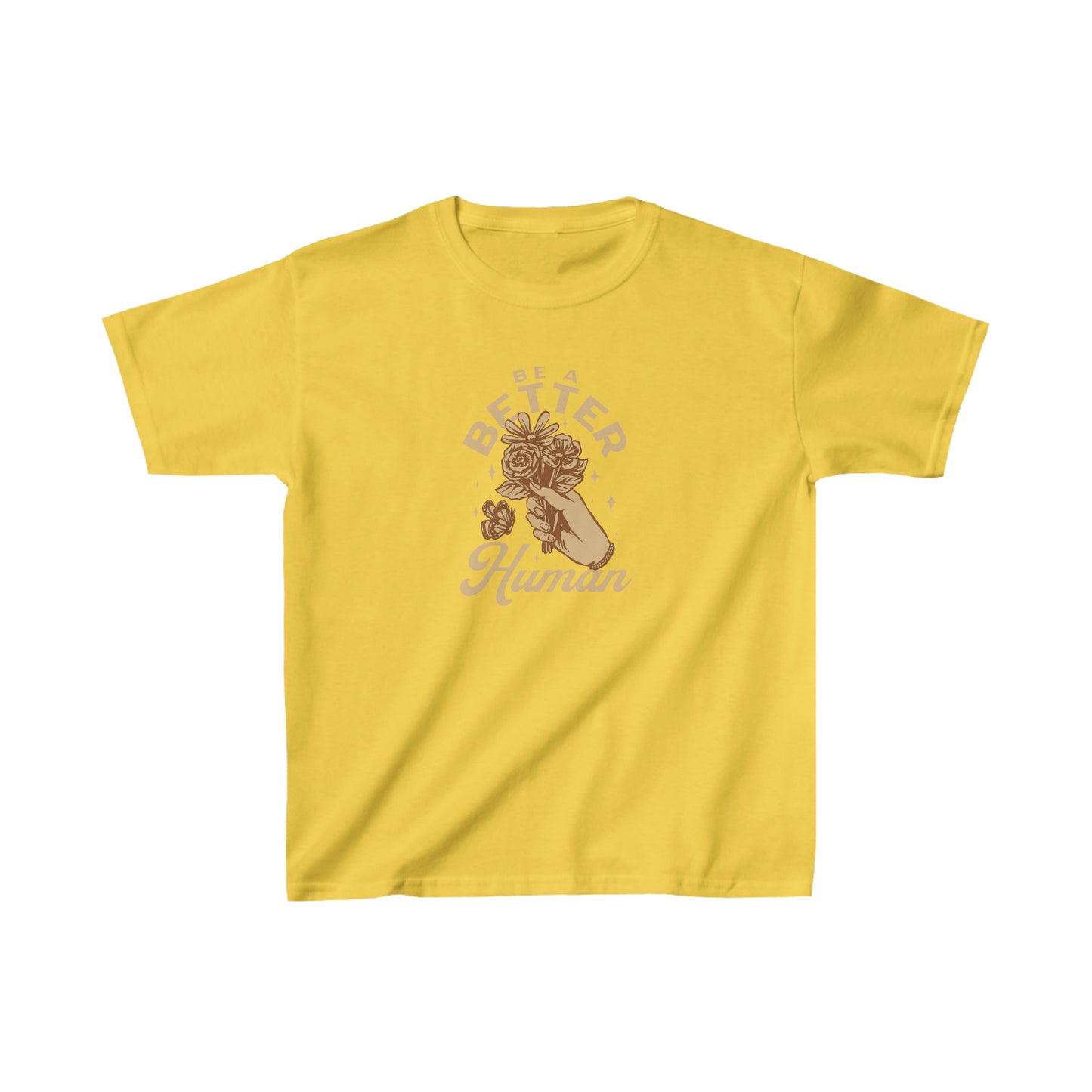 Flowers - Be A Better Human® Kids T-Shirt
