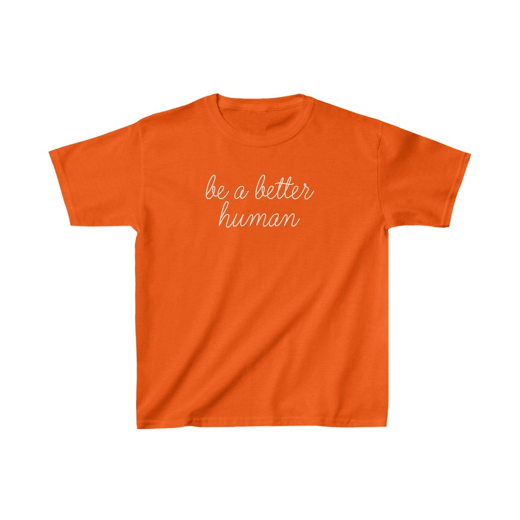 Happy Lady - Be A Better Human® Kids T-Shirt