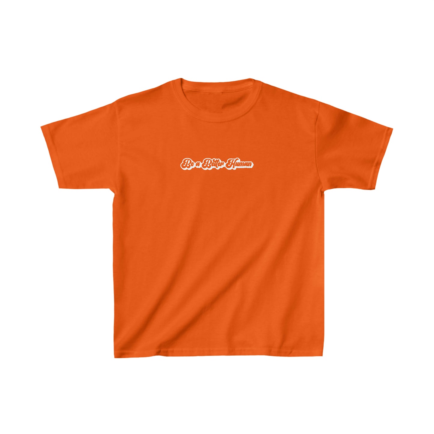 70's Text - Be A Better Human® Kids T-Shirt