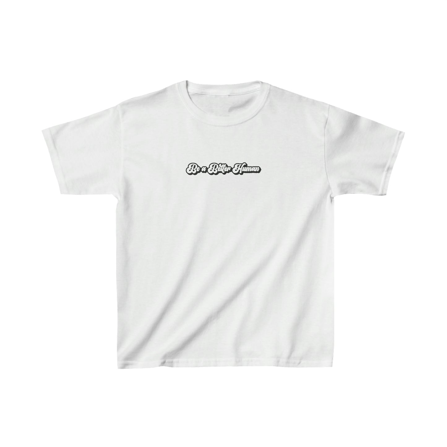 70's Text - Be A Better Human® Kids T-Shirt