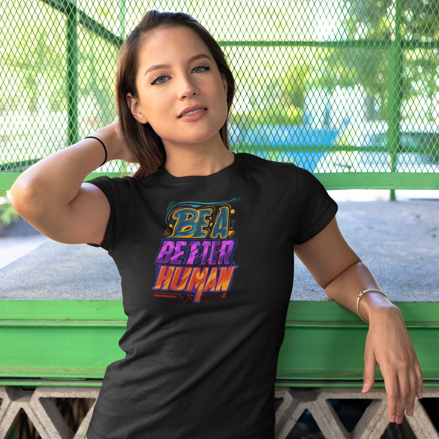 Street Art - Be A Better Human® Women's Tee