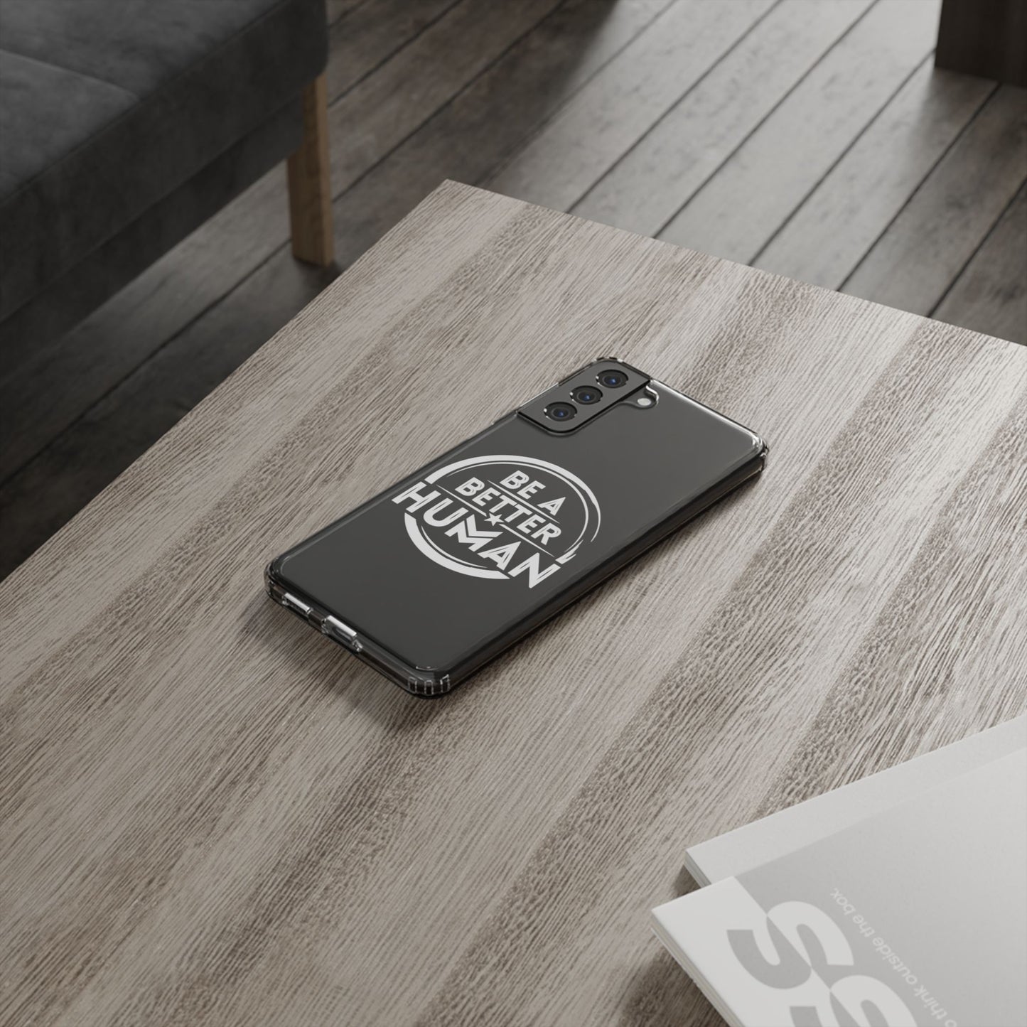 Be A Better Human® Clear Phone Case