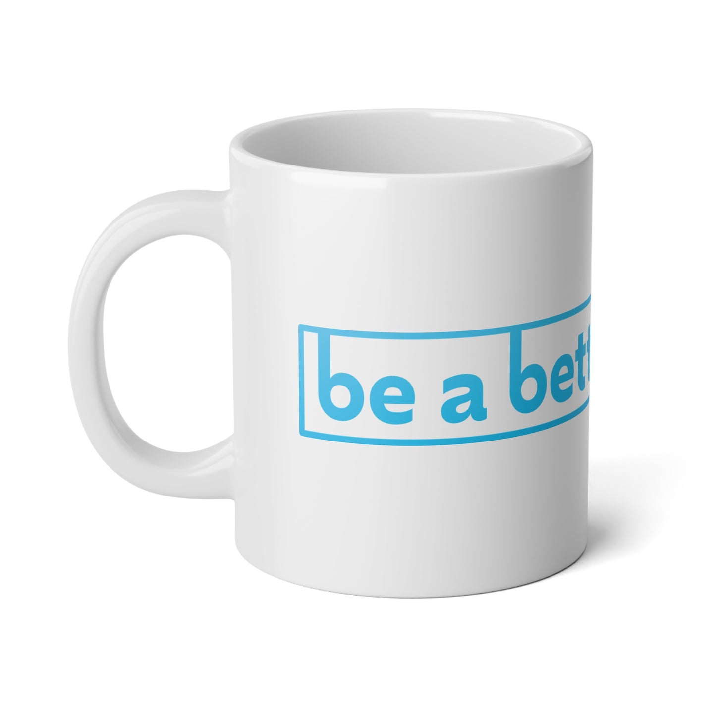 Blue Box - Be A Better Human® Jumbo Mug