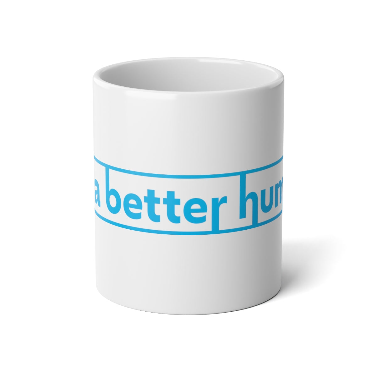 Blue Box - Be A Better Human® Jumbo Mug