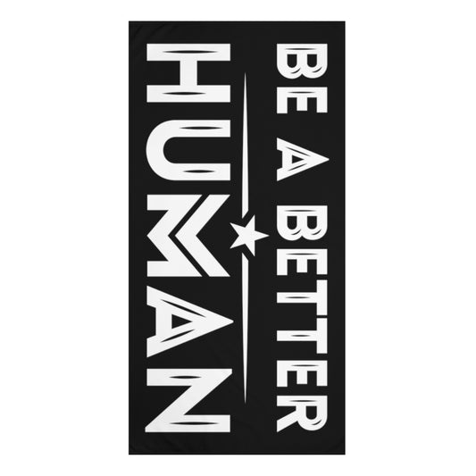 Be A Better Human® Standard Beach Towel