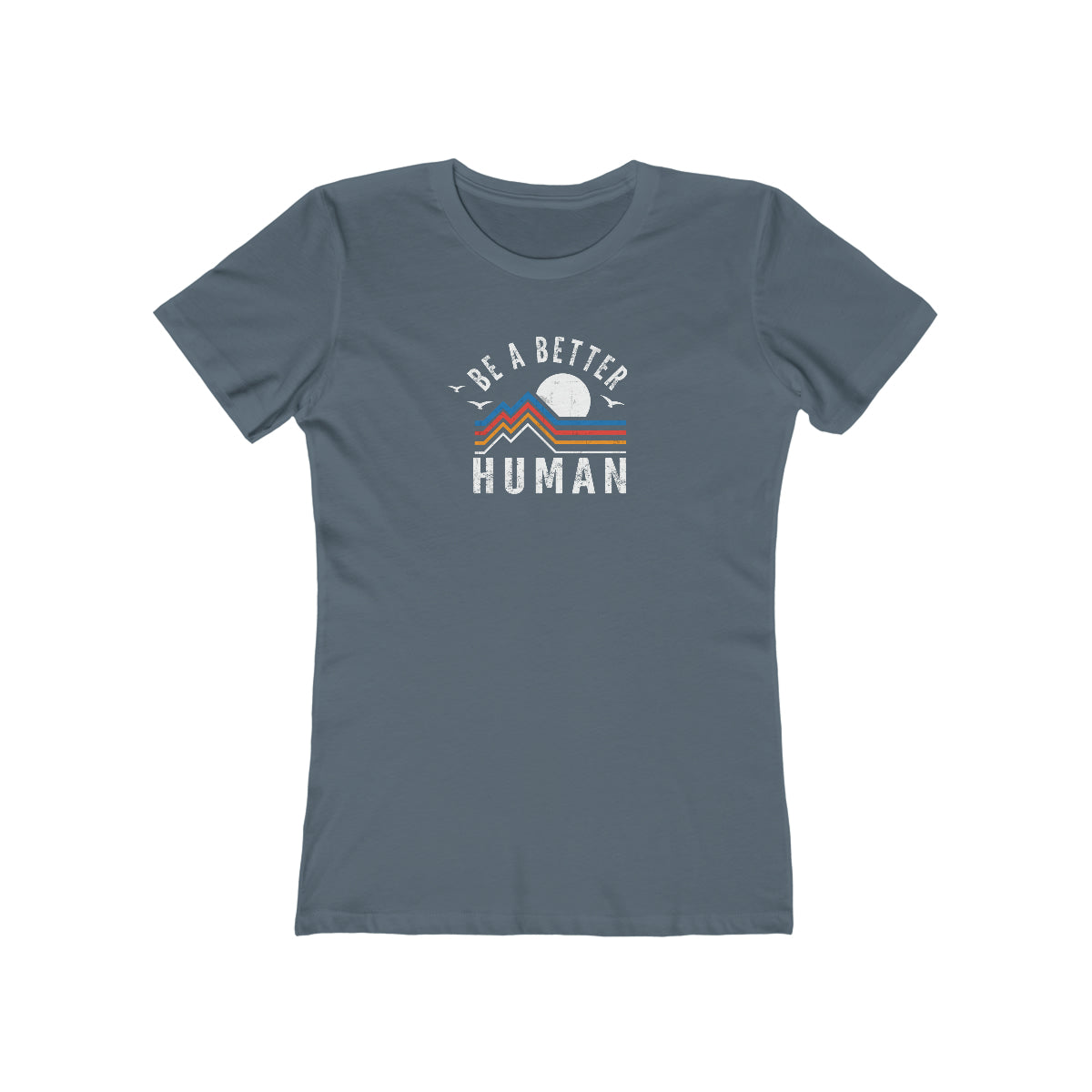 Retro Mountain - Be A Better Human® Women's Tee