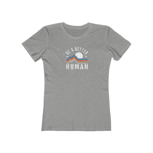 Retro Mountain - Be A Better Human® Women's Tee