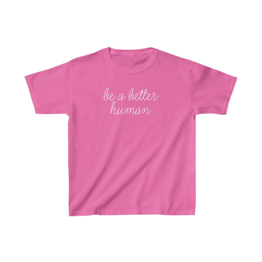 Happy Lady - Be A Better Human® Kids T-Shirt