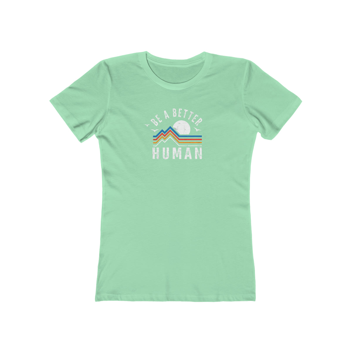 Retro Mountain - Be A Better Human® Women's Tee