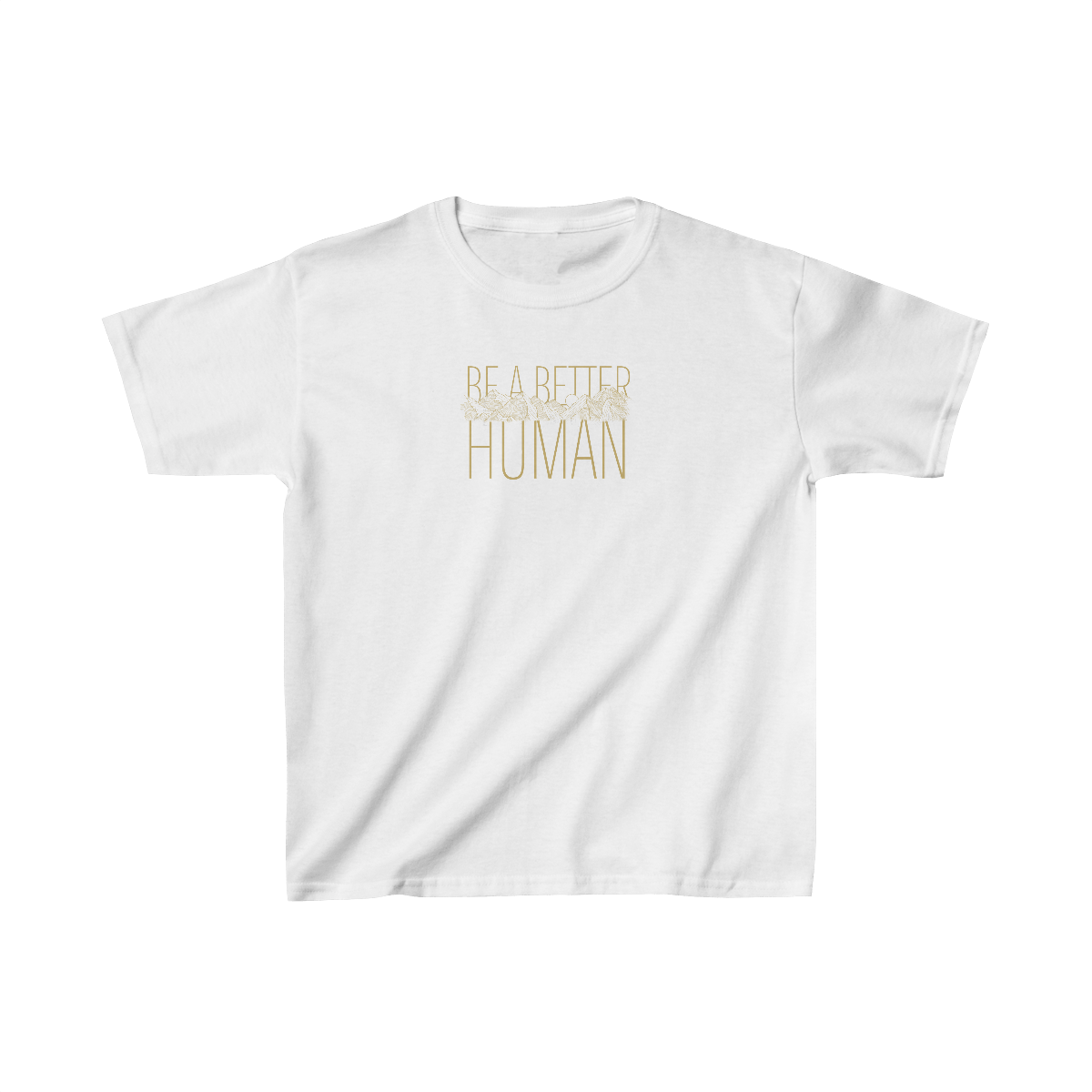 Sleek Mountain - Be A Better Human® Kids T-Shirt