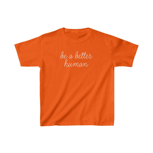 Happy Lady - Be A Better Human® Kids T-Shirt